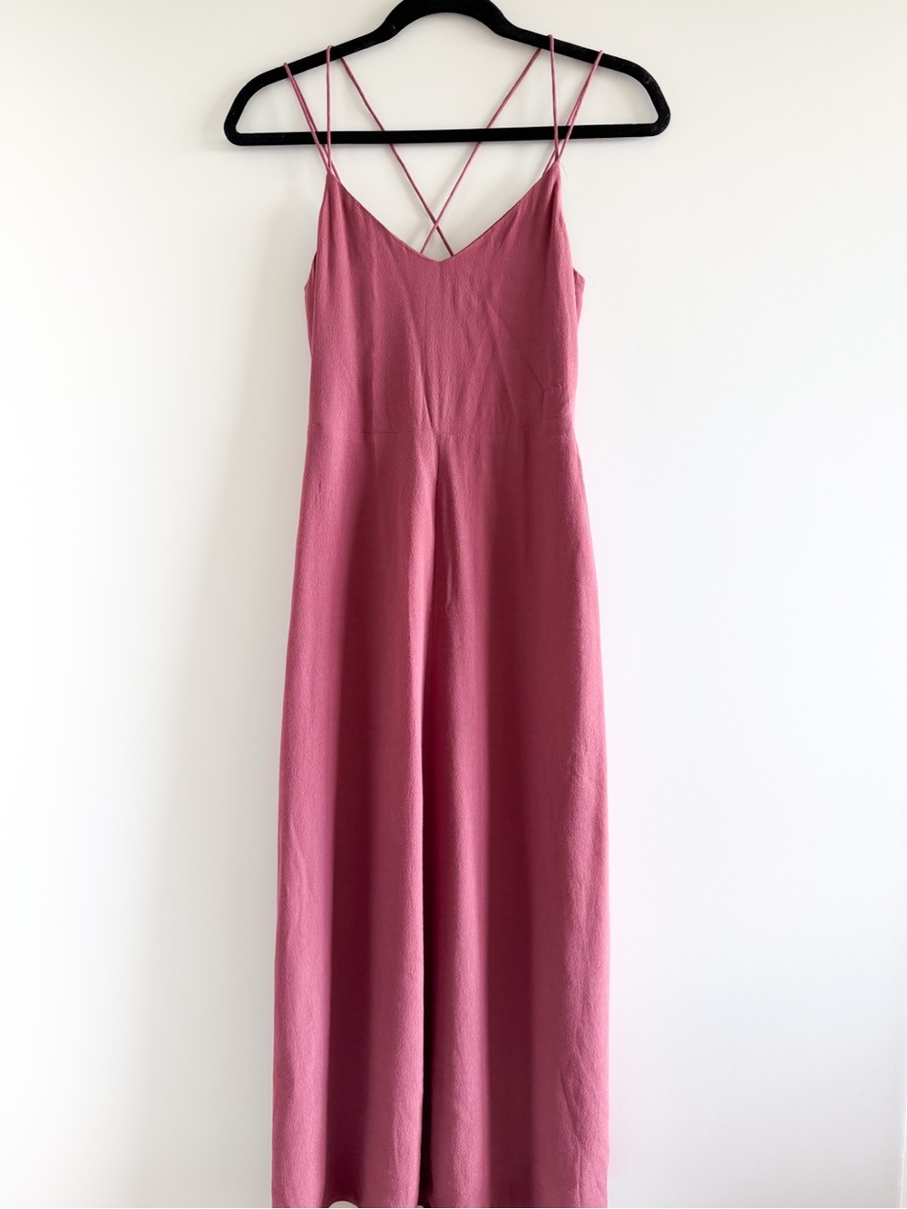 Wilfred Pink Strappy Maxi Dress
